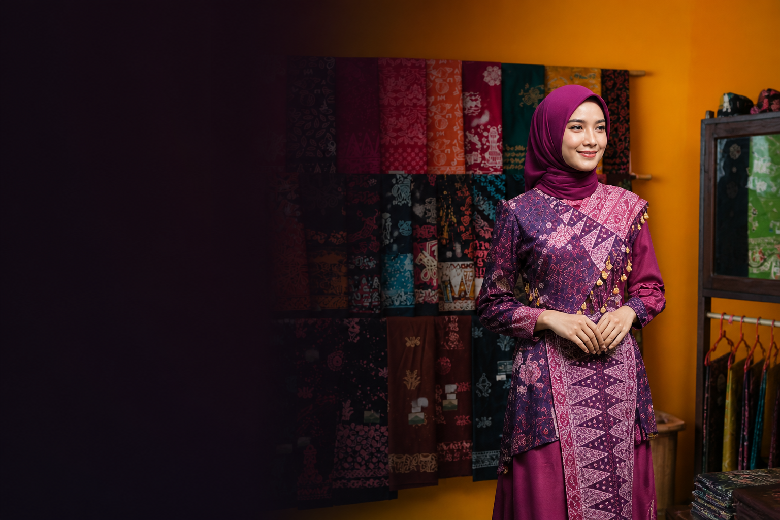 Tampil Berbeda dengan Batik Asli Kerinci
