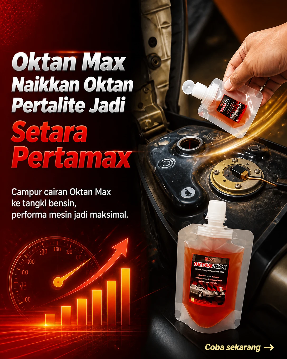 UBAH PERTALITE JADI PERTAMAX